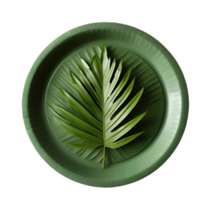 Premium Areca Leaf 8-Inch Round Plates